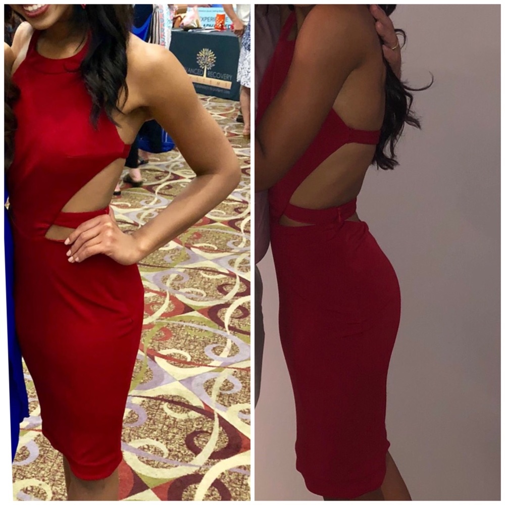 Red JVN by Jovani dress size 0